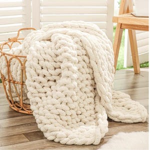 Chunky Knit Blanket
