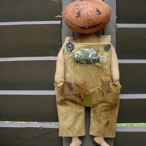 Pumpkin Patch Man E Pattern