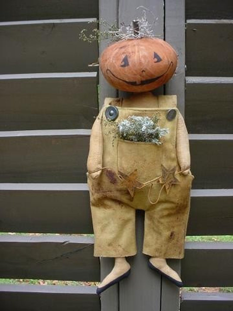 Pumpkin Patch Man E Pattern image 1