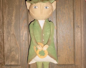 Primitive Leprechaun Irish Doll E-PATTERN