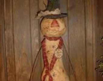 SCHNEEMANN SNOW DAYz E-Schnitt PUPPEN Muster