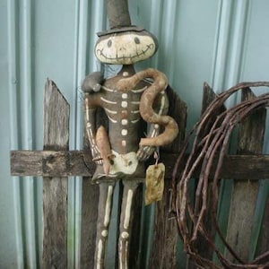 Skeleton Doll E-PATTERN  Day of the Dead