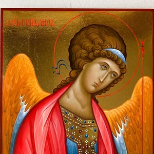 Erzengel Michael - Orthodoxe Ikone handgemalt