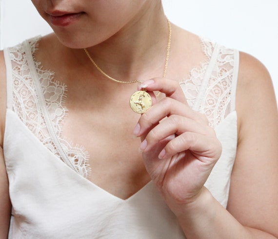 Etsy horoscope deals necklace