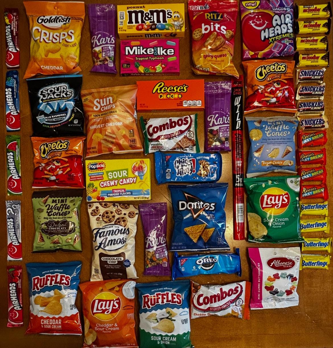 Assorted Snack Box, Munchie Box - Etsy
