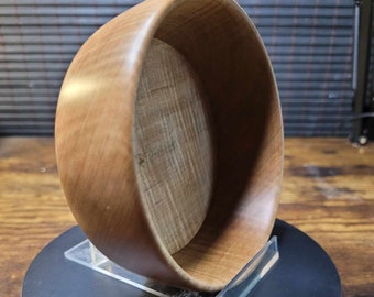 Wood Bowl Curly Maple unique gift idea altar bowl trinket bowl offering bowl one of a kind wedding gift exotic wood
