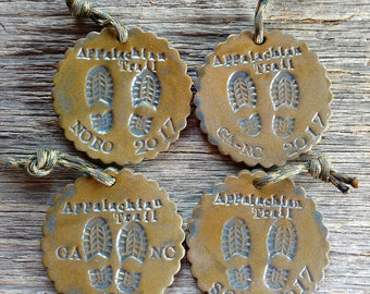 Outdoor Adventure Holiday Ornament Medallion Keepsake Hiking Kayaking Custom