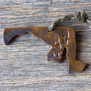 Appalachian Trail AT State Ornament Set of 14 Hiking Hiker Backpacker