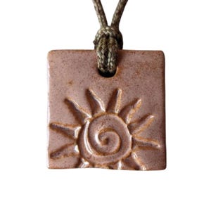 Sun ~ Sunshine ~ Sunrise ~ Sunset Necklace Pendant Gift Rose