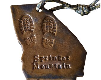 Springer Mountain - AT - Appalachian Trail Ornament - Georgia - Hiking - Backpacking - Gift