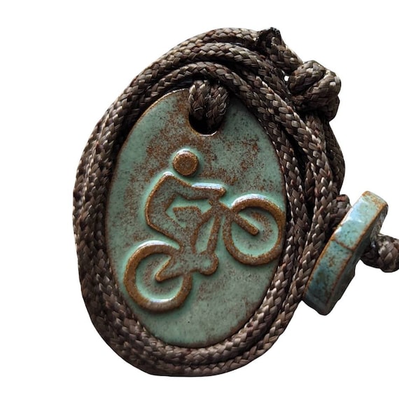 Mountain bike necklace deals