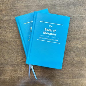 Hand-bound Leather Book of Mormon