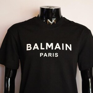 Balmain t shirt etsy hotsell