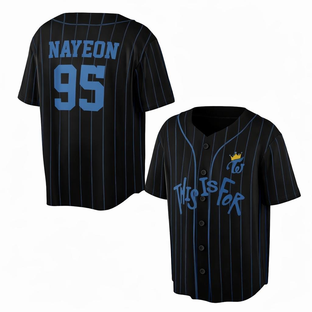 Twice Baseball Jersey Jihyo - Etsy