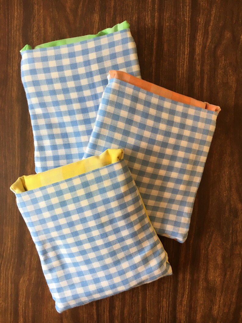 Spring Gingham set of 3 bags image 3