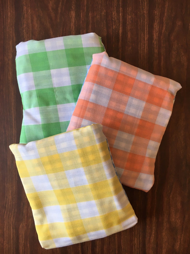 Spring Gingham set of 3 bags image 2