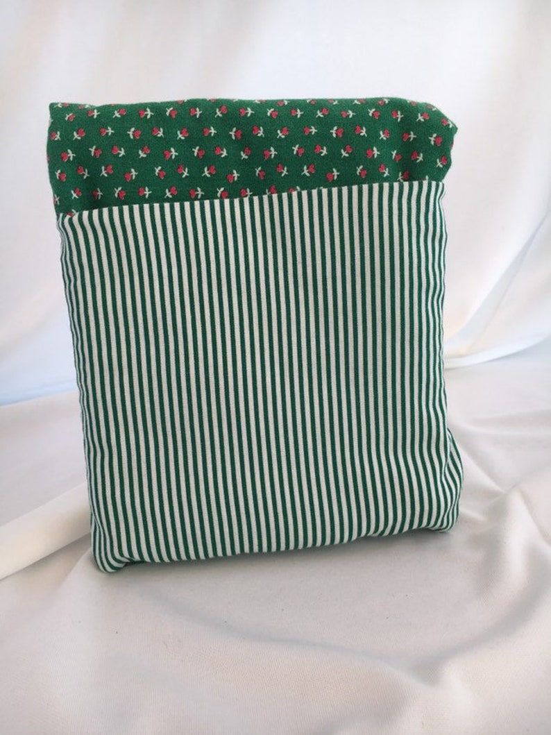 Christmas Green reusable grocery bag image 3