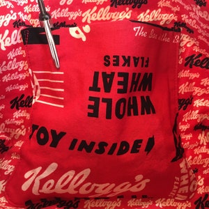 Set of 5 Kellogg's bags reusable grocery bags image 5