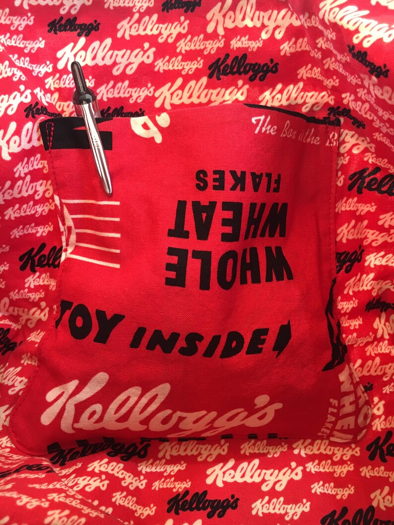 Set of 5 Kellogg's bags reusable grocery bags image 5