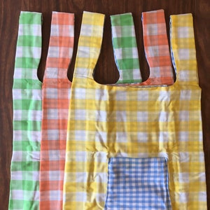 Spring Gingham set of 3 bags image 1