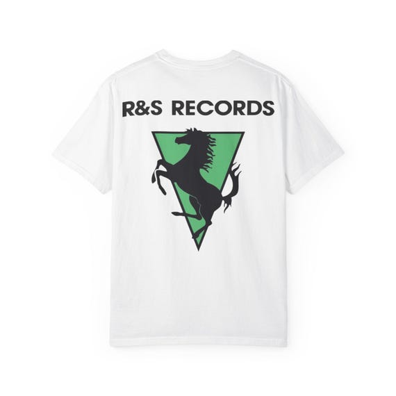 RSSC ■ VINTAGE GRAPHIC DYED T SHIRT Vintage R&s Records House Music Unisex Garment-dyed T-shirt