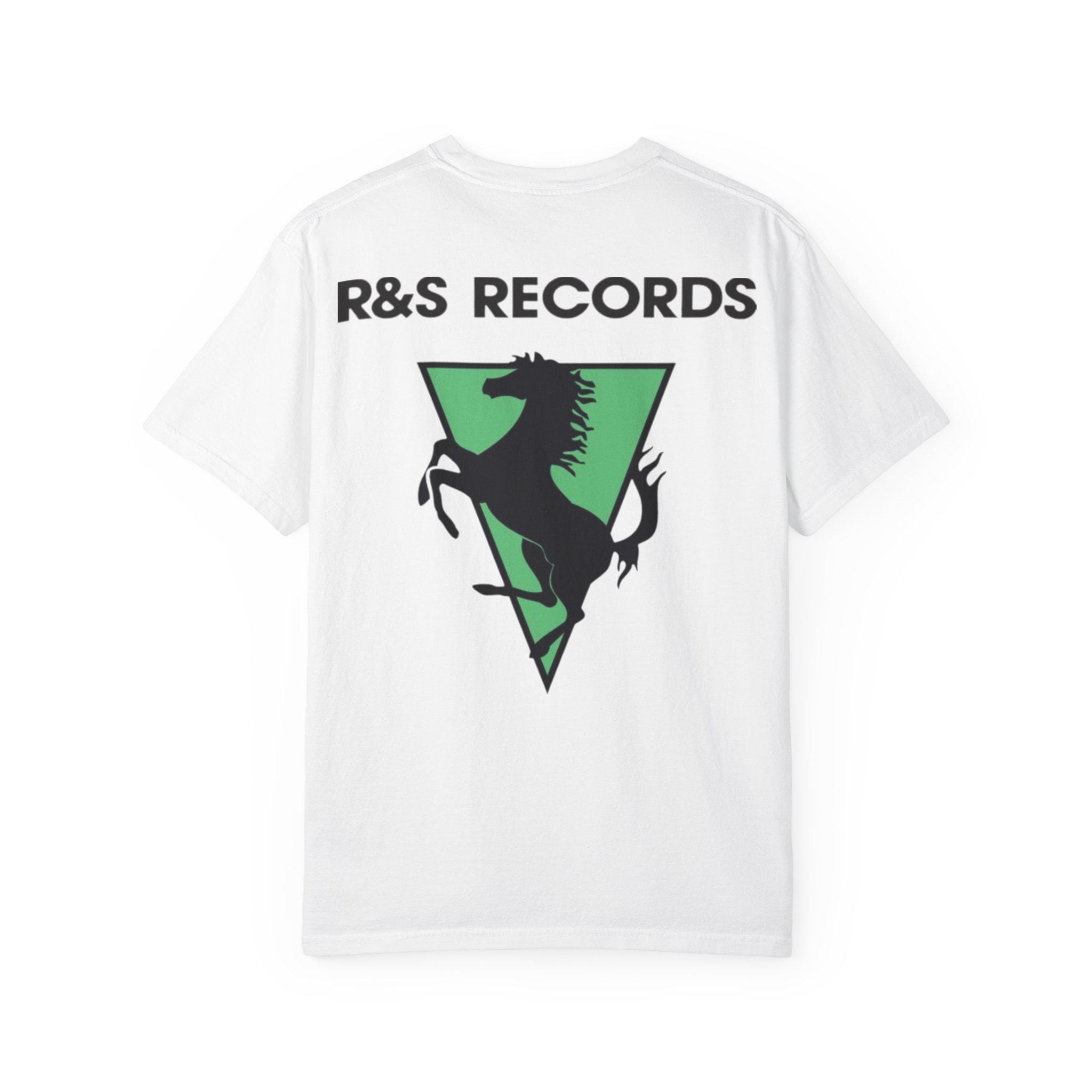 RSSC ■ VINTAGE GRAPHIC DYED T SHIRT Vintage R&s Records House Music Unisex Garment-dyed T-shirt