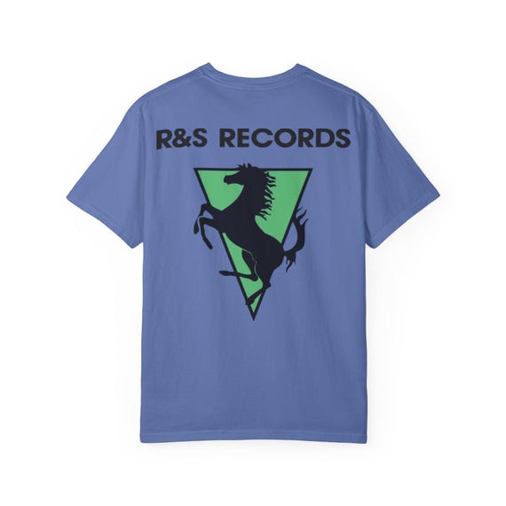 RSSC ■ VINTAGE GRAPHIC DYED T SHIRT Vintage R&s Records House Music Unisex Garment-dyed T-shirt