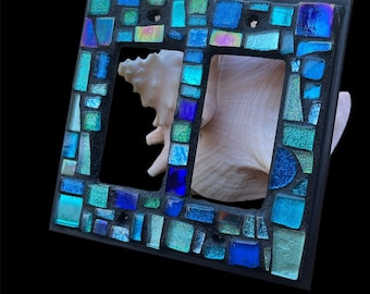 BLUE Rocker Light switch plate covers ORB oil rubbed bronze wall cover Rocker mosaic BLUE blends