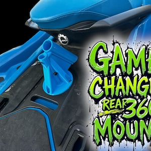 GAME CHANGER rear action/360 en vlagbevestigingen voor de seadoo ski's van 2018 en nieuwer.