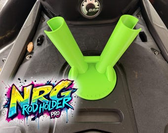 Soporte para cañas de pescar para esquís Sea-Doo - Capacidad para 2 cañas / NRG CREATIV