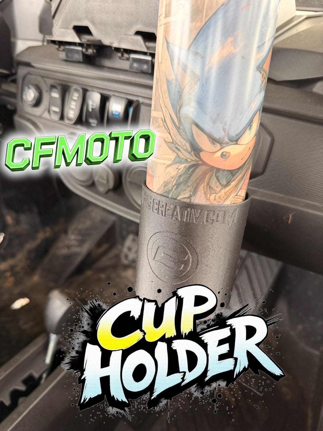 CFMOTO Cup Holder for Your Side by Side /UTV Cfmoto Zforce - Etsy
