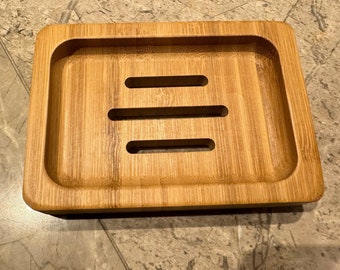 Handmade Bamboo Soap Dish