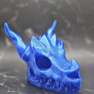 Dragon Skull 3d Printed Dragan Skull for Dragon Lovers