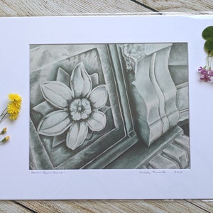 Roman Forum Ruins Print 11&quot; x 14&quot; Matted Unframed