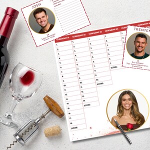 Bestselling Bachelorette Fantasy Draft & Bracket Pack | Season 22 Taylor Frankie Paul | Fantasy Draft | Bracket | Drinking Game | Men Guide image 5