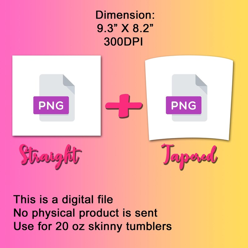 Pink Glitter Agate Tumbler Wrap: 20oz Skinny Tumbler Sublimation Design (PNG Digital Download) image 9