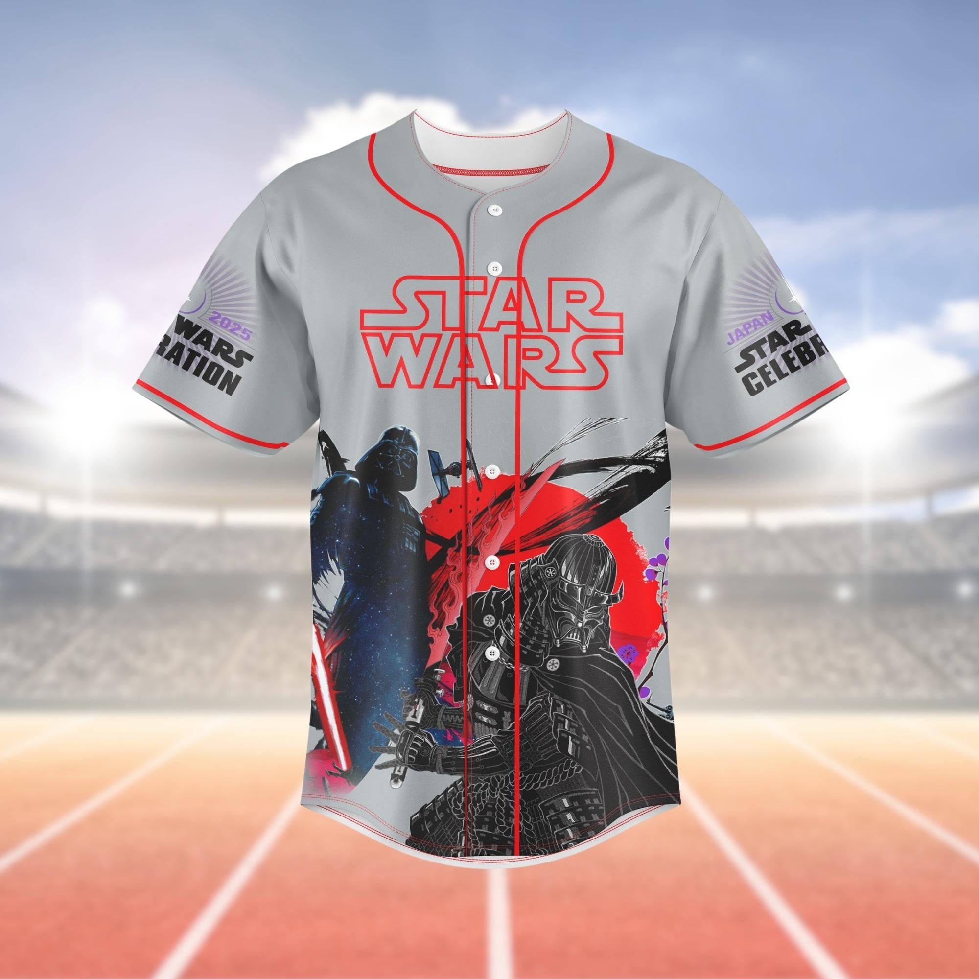 Custom Darth Vader Football Jersey, Star Wars Baseball Jersey
