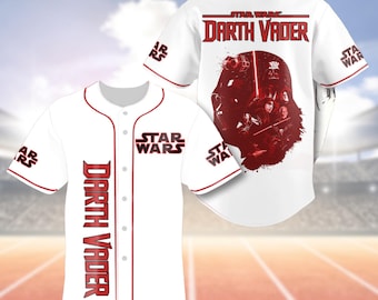 Koszulka baseballowa Darth Vader, koszulka piłkarska Disney Star Wars, koszulka sportowa Star Wars Fan męska, koszulka Starwars Episode III