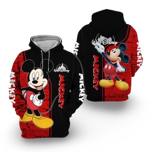 ミッキーマウスパーカー、ディズニーマウスシャツ、かわいい漫画パーカー、マジックキングダムシャツ、ミッキーと仲間のTシャツ、女性/男性への誕生日プレゼント