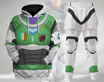 バズ・ライトイヤー コスチューム パーカー、バズ・ライトイヤー ジョガーパンツ、ディズニー トイ・ストーリー キャラクター コスチューム、ピクサー ムービー シャツ、ワークアウト ジョガーパンツ、ウッディ Tシャツ