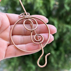 Celtic knot copper hair pin, Hair Clip, Hair Pin, Hair Stick, Rustic shawl pins, Hair Slide Long Hair, Metal Hair Clip for Thin Hair