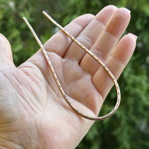 1/5/10/20/30 Hair Stick Barrette, Copper Hair Fork, Hair Pin Copper, Copper Hair Fork, Minimalist Hair Pin, Hair Jewelry, Hair slide jewelry