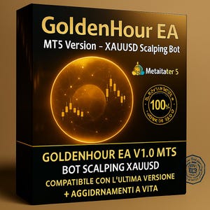 GoldenHour MT5 Expert Advisor unlimited licence and free lifetime update, Autotrader financial forex XAUUSD trading