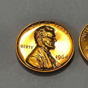 Lincoln penny 1964 - Etsy 日本