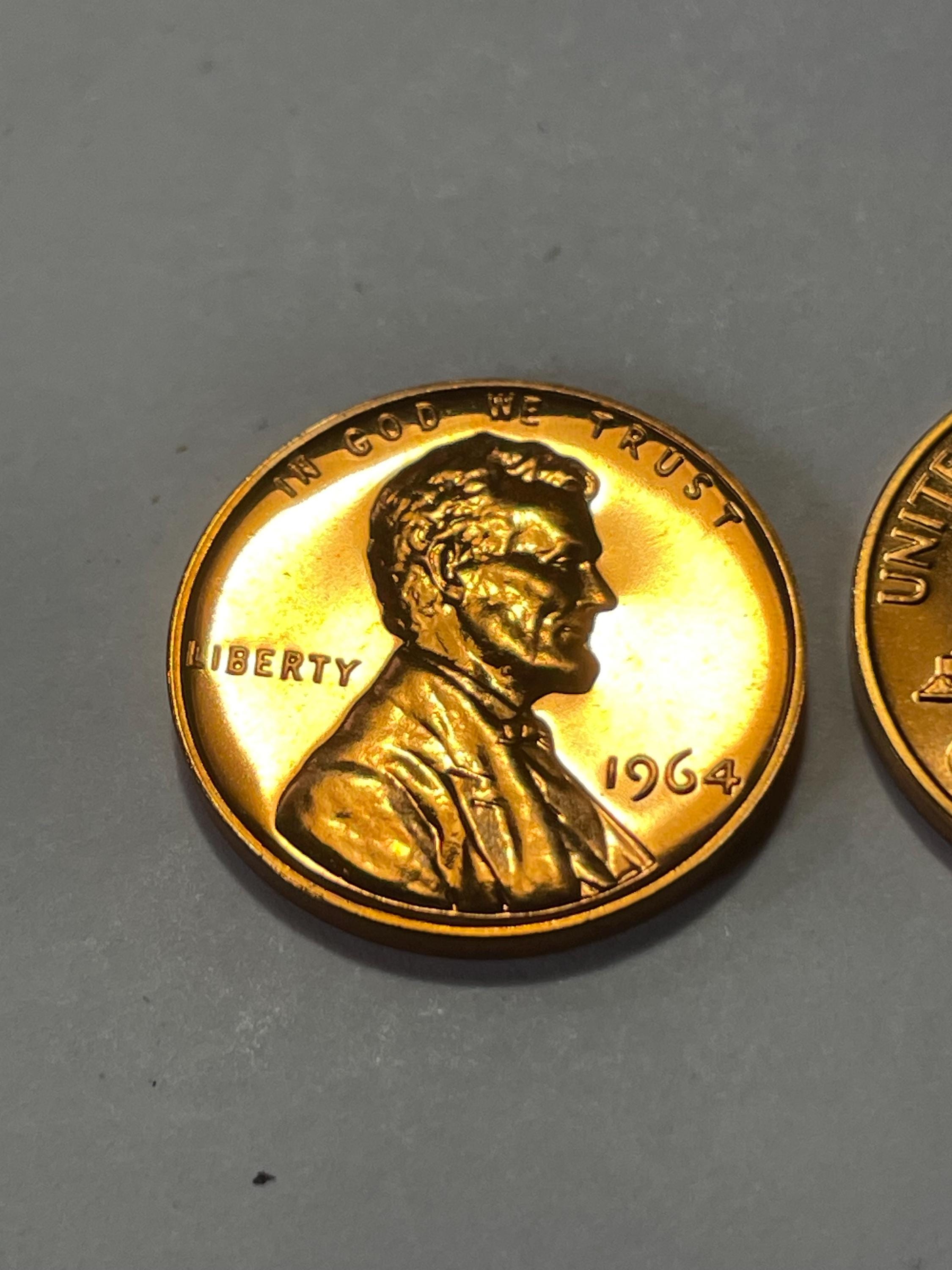 Lincoln penny 1964 - Etsy 日本