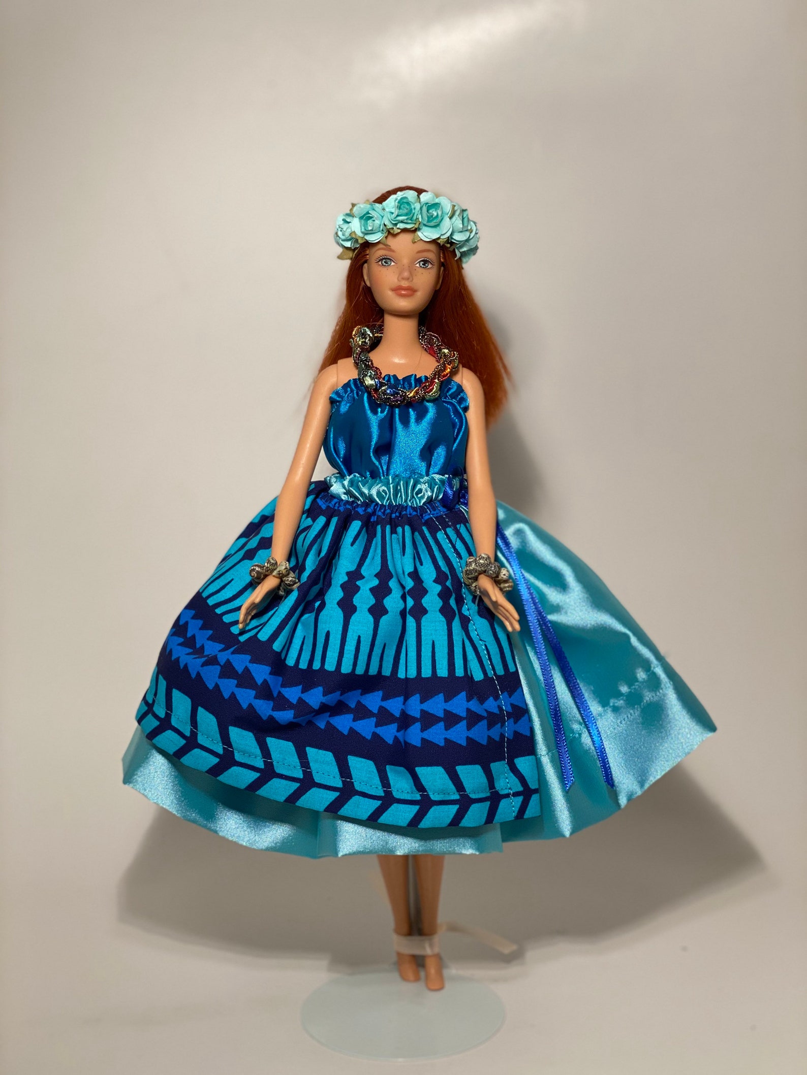 Hawaiian Barbie Hawaii Art Barbie Doll Hawaiian Hula Doll Etsy