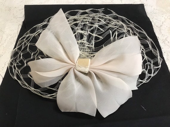 Fascinator, Union Made fascinator, Vintage hat, vi