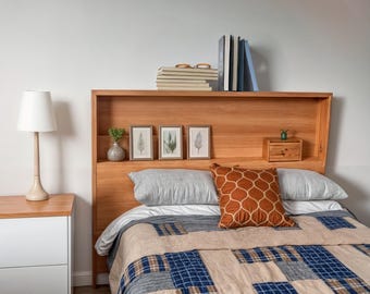 Queen Size Storage Headboard Build Plan (PDF File)