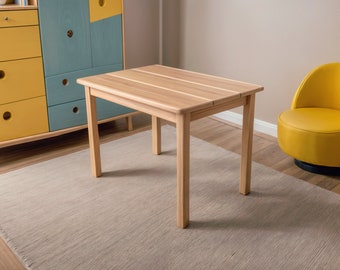 DIY Kids Play Table Plan: Modern Montessori Toddler Table (Instant Download)