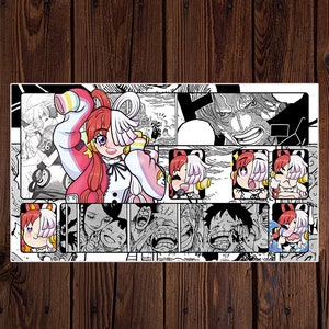 Playmat Uta Pirate TCG 24X14  Stitched Edges High Quality